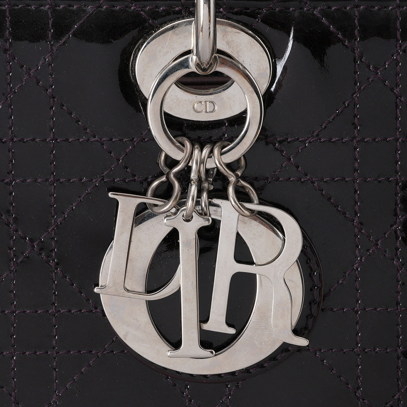 CHRISTIAN DIOR(USED)디올 페이던트 레이디백 라지